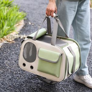 Luxury Outdoor Modern <b>Pet</b> <b>Backpack</b> Zipper Solid Pattern Durable Oxford Cloth-Foldable <b>Carrier</b> for Cats Dogs Portable Travel Bag - Product Image 4