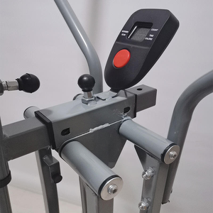 Adjustable Handlebar Portable Vertical Climber & Stair Stepper Machine Foldable Home <b>Gym</b> Cardio Exercise Equipment - Product Image 5