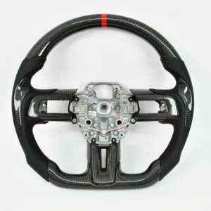 YTcarbon High-end custom design ford mustang carbon fiber steering wheel