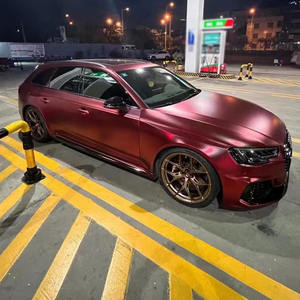 Wrapmaster 1.52*15ม. ฟิล์มป้องกันสีรถสีแดงผีโครเมี่ยมโรมานีสีแดง - Product Image 2