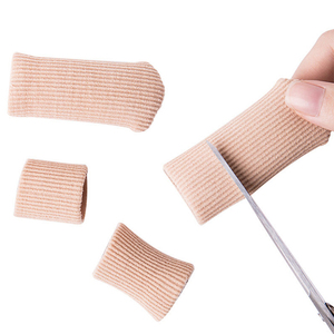 Wholesale Free Cut <strong>Toe</strong> Caps Close Finger Sleeve Tubes Protectors Gel Rubbing Tube to Prevent Bunions - Product Image 5