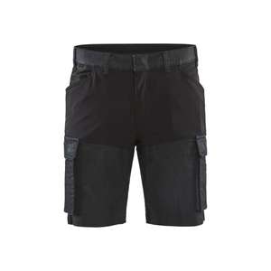 BLAKLADER - 143711478999C54 Service shorts with stretch <b>Navy</b> blue/Black - EAN 7330509718025 <b>WORK</b> <b>TROUSERS</b> <b>WORK</b> SHORTS - Product Image 1