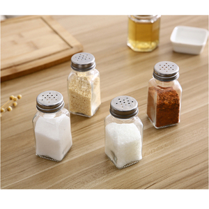 Wholesale 50g Glass <strong>Spice</strong> Bottle 120ml Glass Seasoning <strong>Jar</strong> for Kitchen - Product Image 6