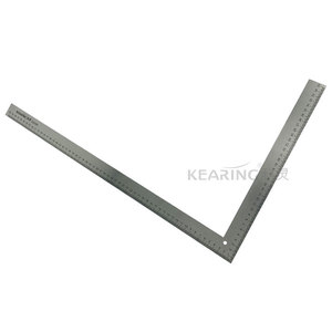 Kearing classic cucito L <span class=keywords><strong>righello</strong></span> quadrato 14 e 24 pollici 35 e 60 <span class=keywords><strong>cm</strong></span> <span class=keywords><strong>righello</strong></span> per indumenti in metallo L <span class=keywords><strong>righello</strong></span> quadrato - Product Image 1