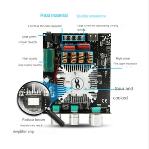 160W*2 high-bass adjustment BT audio power <b>amplifier</b> board module two-channel stereo TDA7498E super 3116 - Product Image 4