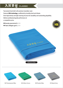 ชุดโต๊ะบิลเลียด9ฟุตความเร็วสูงคลาสสิกผ้าสำหรับเปลี่ยน - Product Image 2