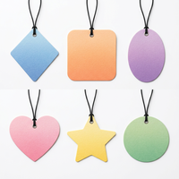 Désodorisant en papier suspendu personnalisable, parfum durable, prix usine, pour maison, bureau, voiture, rafraîchisseur d'air