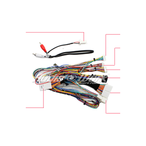 เครื่องเล่นวิทยุมัลติมีเดียในรถยนต์ระบบแอนดรอยด์2 DIN สายอะแดปเตอร์เชื่อมต่อสายไฟสำหรับ GS300 2004-11 Lexus - Product Image 1