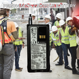 PMNN4807A สต็อกสำหรับ R7a fkp <span class=keywords><strong>nkp</strong></span> แบตเตอรี่ walkie-talkie 2200mAh IMPRES Li-ion 7.4V สีดำเข้ากันได้ - Product Image 3