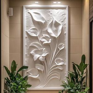 Maßgefertigtes Hochwertiges Wandkunst 3D-Schnitzerei Fiberglasrelief - Product Image 2