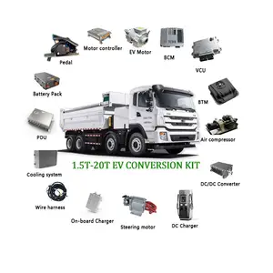 Hoge Prestaties Ev Vrachtwagen Motor 60kw 120kw Pmsm Volledige Elektrische Aandrijflijn Truck Kit Conversie Ev Voor Elektrische Voertuigen