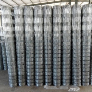 Rouleau de clôture en fil métallique bon marché pour ferme, grillage en fer tissé à nœuds fixes pour le bétail, les porcs et la protection des animaux sauvages - Product Image 2