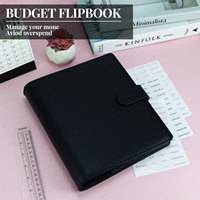 Classeur A5 personnalisé à 6 anneaux planificateur en cuir couverture de cahier d'affaires Journal avec impression de logo pour cadeaux classeur à 6 anneaux en or