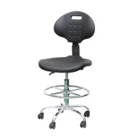 Chaise antistatique de laboratoire en polyuréthane ESD, design industriel Kexing COS-113, pour hôpital, entrepôt, atelier, salon