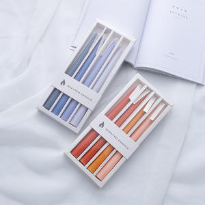 Lilin lilin kedelai beraroma warna gradien Morandi gaya Eropa untuk pernikahan romantis untuk hotel liburan untuk Natal - Product Image 1