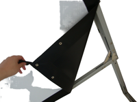 Toile de projection portable de 60 à 400 pouces à pliage rapide 4K HD 3D pour grand spectacle en plein air