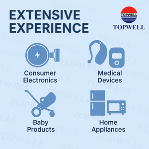 Topwell độ chính xác cao khuôn ép nhựa nhà sản xuất tùy chỉnh ABS PP PA PC Silicone đúc các bộ phận khuôn làm nhà máy Trung Quốc - Product Image 5