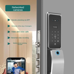 <span class=keywords><strong>2026</strong></span>年スマートドアロックTuya WiFi指紋＆顔認証カメラ付き木製ドア用ホームセキュリティ2年保証 - Product Image 6