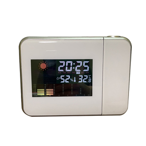 Màu LCD Không Dây Trạm Thời Tiết Ẩm Kế Đồng Hồ Nhiệt Kế + Cảm Biến Ngoài Trời - Product Image 4