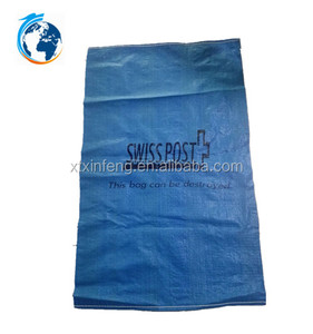 Suizo ampliamente utilizado permeable tejido PP <span class=keywords><strong>Correo</strong></span> Postal embalaje bolsas con cuerda superior - Product Image 4