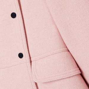 Automne hiver luxe haute qualité laine <span class=keywords><strong>manteau</strong></span> pour filles personnalisé imperméable veste pardessus pour bébé enfants enfants fille <span class=keywords><strong>mouton</strong></span> solide - Product Image 5