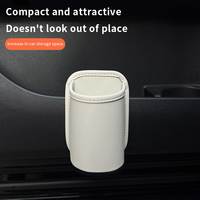 Organisateur latéral de siège de voiture en cuir de haute qualité, best-seller, avec porte-gobelet, boîte de rangement multifonctionnelle pour boissons et accessoires