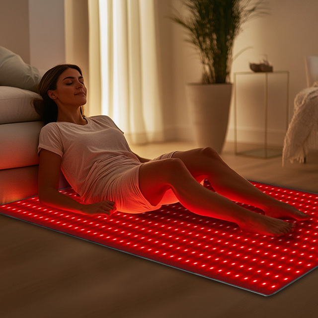 660nm 850nm Led Light Therapy Mat Red Light Therapy Blanket Full Body Infrared Light Pad for Home Use