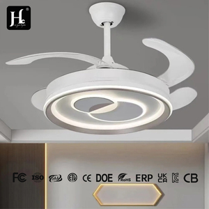 <b>Ceiling</b> fan manufacturing company <b>remote</b> <b>control</b> foldable DC motor household plastic bedroom <b>ceiling</b> fan with lamp - Product Image 3