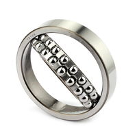 Nylon Retainer Rings Stainless Steel Double-row Self-aligning Ball Bearings 2RS Seals Motor/Fan Bearings 2300 2301 2302 2303