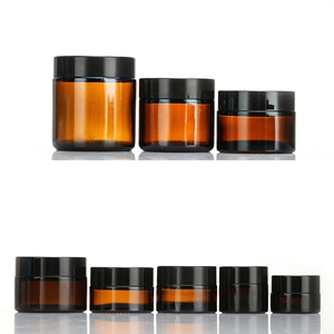 Flacon crème <span class=keywords><strong>en</strong></span> <span class=keywords><strong>verre</strong></span> brun 50g 30g, pot crème contour <span class=keywords><strong>des</strong></span> yeux, pot masque brun, flacons cosmétiques personnalisés pour sous-conditionnement, peinture <span class=keywords><strong>en</strong></span> spray - Product Image 6