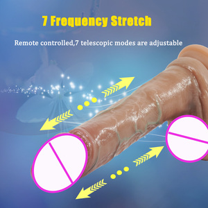 Mainan dewasa Dildo silikon besar dengan <span class=keywords><strong>vibrator</strong></span> isi ulang realistis dan <span class=keywords><strong>Penis</strong></span> fleksibel dapat ditekuk untuk wanita dan wanita - Product Image 2