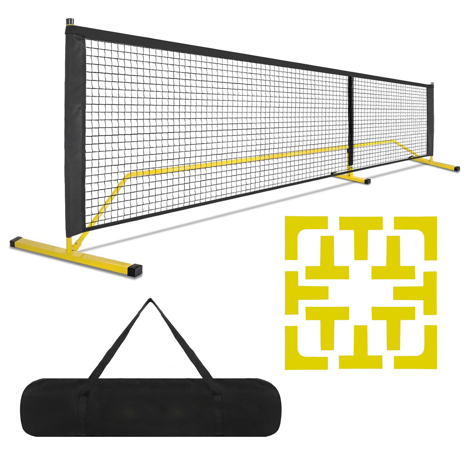 Estructura de cuadrícula amarilla, líneas de campo amarillas.