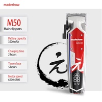 Madeshow Kit de tondeuses à cheveux 4 en 1 aux éléments chinois pour barbier, comprenant la tondeuse à cheveux M50 M40 M30, le tondeuse à barbe M20 et le rasoir à grille