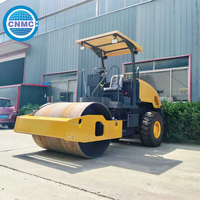 Machinerie de construction, mini-compacteur diesel de 3 tonnes, rouleau compresseur routier, rouleau à asphalte à conduite assise avec pneus en caoutchouc