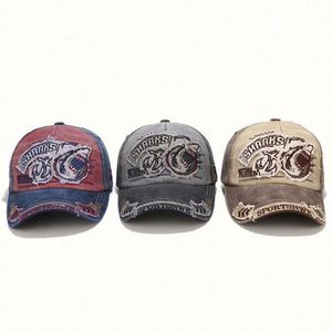 Gorras Deportivas Vintage Lower Crown para Hombre, Logotipo Personalizado, Impresión Serigráfica, Poliéster Lavado, Ecológicas, Transpirables, Promocionales - Product Image 3