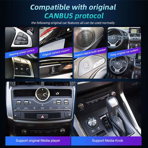 10.25 pouces Android 13 pour Lexus <span class=keywords><strong>CT</strong></span> CT200 CT200h 2012-2020 autoradio GPS Navigation tête unité GPS lecteur multimédia Audio stéréo - Product Image 4
