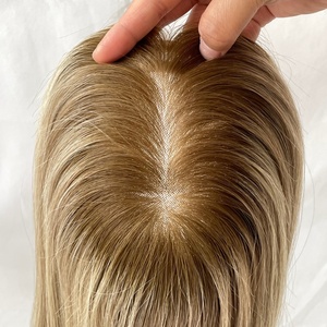 ท็อปเปอร์ผมแท้สำหรับผู้หญิง ขายดี 5.5 โมโนเบส แฟชั่นใหม่ พร้อมส่ง - Product Image 2