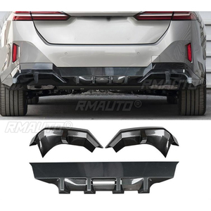 3 pièces pour BMW Série 5 i5 2024-2025 – Kit de protection de pare-chocs arrière, diffuseur et séparateur de lèvre de pare-chocs – Accessoires automobiles - Product Image 1