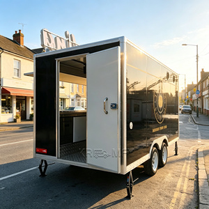 Remolque Moderno para Pizza, Camión de Comida Personalizado para Hot Dogs, Carrito de Helados Totalmente Equipado, Carrito de Catering con Certificación DOT - Product Image 3