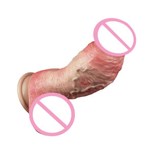 Realistische Dildo Dubbele Laag 7.6 Inch Siliconen Materiaal Enorme Penis Grote Dick Cock <span class=keywords><strong>Dong</strong></span> Sterke Zuignap G-Spot Volwassen Seksspeeltjes - Product Image 6