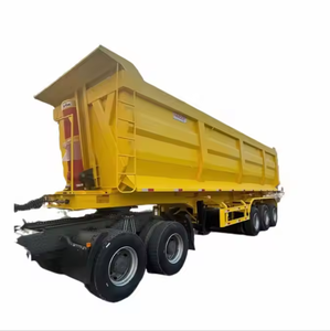 En Venta, Semirremolque Volquete Hidráulico en Forma de U de Acero, Precio de Fábrica ZHONGSHENG, con Capacidad de 30T-100T y Suspensión Neumática - Product Image 4