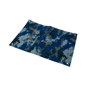 Litong gros tissu de toile imperméable <span class=keywords><strong>peinture</strong></span> bleu camouflage bâche de toile de silicium organique - Product Image 3