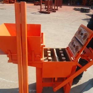 Nhà Máy Ít Gạch Máy Móc Trong Giá Thấp Củ<span class=keywords><strong>a</strong></span> Nhãn Hiệu Bê Tông Lát Gạch Khối Làm Cho Máy QMR2-40 - Product Image 2