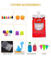 Sachets de détergent à presser de haute qualité pochette à bec verseur pochettes à savon liquide pour les mains