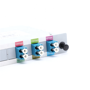 ตัวมัลติเพล็กซ์ไฟเบอร์ CWDM MUX DEMUX แบบคาสเซ็ต 6 8 12 16 18 ช่อง สำหรับเครือข่าย 4G/Wi-Fi/Wi-Lan ยี่ห้อ OEM สำหรับ FTTH/FTTX/FTTA 1 - Product Image 6