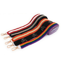 REWIN vente en gros de sangles de sac de guitare à bandoulière en perles de rocaille personnalisées sangle de sac à main perlée pour femmes sacs à main