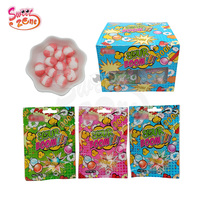 Sweet Sour Boom Sugar Chewy Candy Fruit Flavor Crispy Freeze Dried Candy