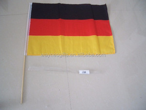 Buitenreclame Katoenen Vlag Vakantie Handvlag Houten Stok Reisbureaus Gemaakt Kwaliteit Zijde Plastic Nylon Satijnen Materialen - Product Image 5