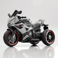 Ventes chaudes, tricycle électrique à 3 roues, grande taille, jouet moto électrique, 550 moteurs doubles, lumières élégantes, pneus antidérapants sûrs