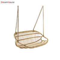 Fauteuil suspendu Dreamhause, panier suspendu, chaise en rotin, hamac double d'intérieur, balançoire, fauteuil à bascule pour séjour domestique et gîte